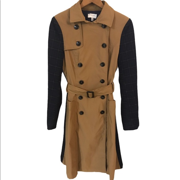 Anthropologie Harlyn Trench Coat  XS - Picture 3 of 9